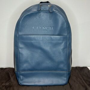 Coach Navy Backpack